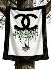 Chanel Throw Blankets